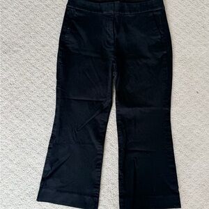 J. Crew Black Ankle Cropped Pants